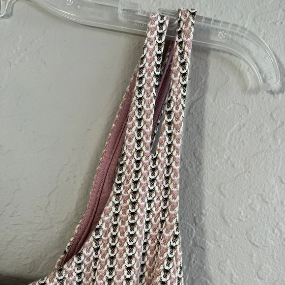 Maeve Beige Patterned Mini Dress - Picture 14 of 14